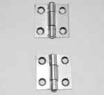 1" - 25mm Zinc Plated Butt Hinges for Small Projects, Rabbit Hurches etc. (1838)